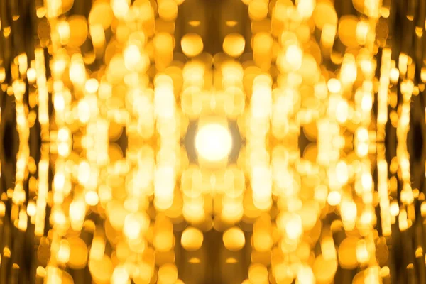 Abstracte circulaire bokeh achtergrond met licht van zonsondergang. — Stockfoto