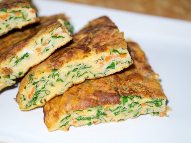 sebzeli omlet