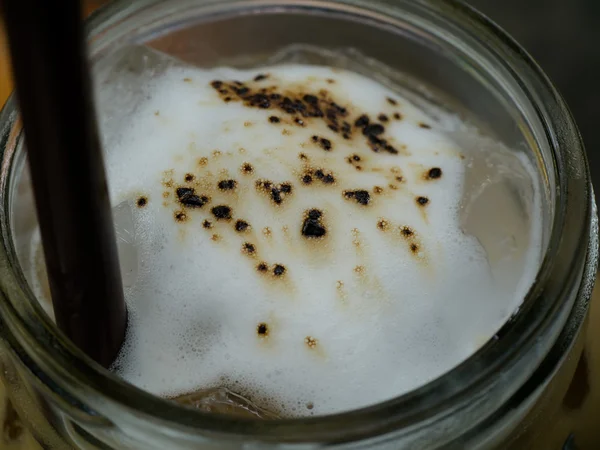 Primer plano del café helado . —  Fotos de Stock