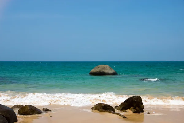 Beau paysage de plage en Thaïlande — Photo