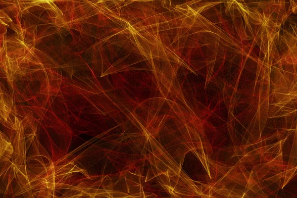 Abstract fire color on the black background — Stock Photo, Image