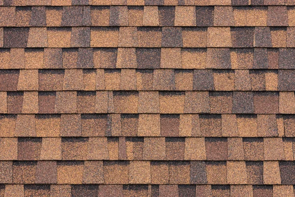 Bruine tegels dak achtergrond — Stockfoto