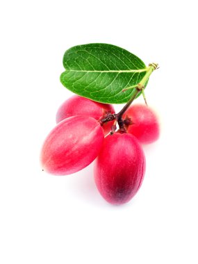 Meyve beyaz arka plan üzerinde yüksek vitamin vardır.