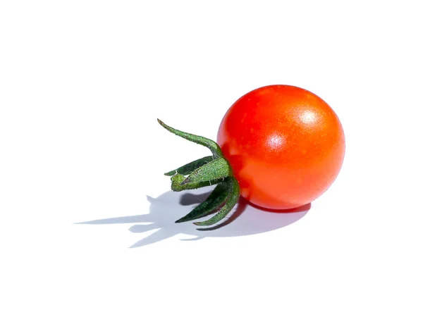 Close Tomato White Background Soft Shadow — Stock Photo, Image