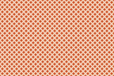 Beyaz arkaplanda Hibiscus yaprağının desen resmi.