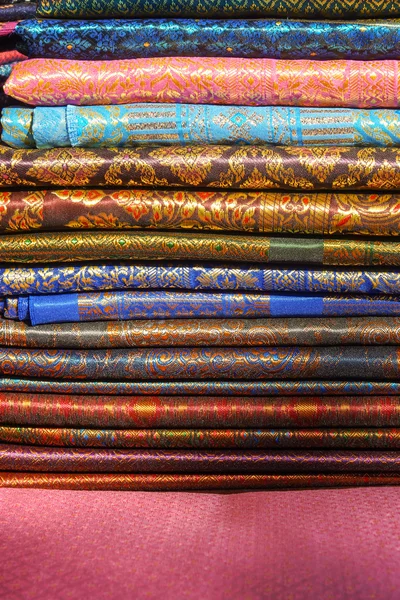 織布手作り、タイ. — ストック写真