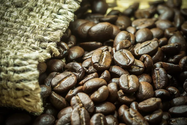 Roasted coffee beans — Stock Photo, Image