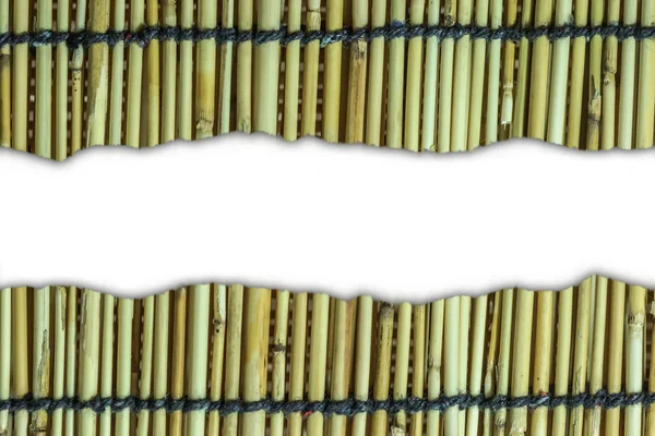 Textura cortina de bambu — Fotografia de Stock