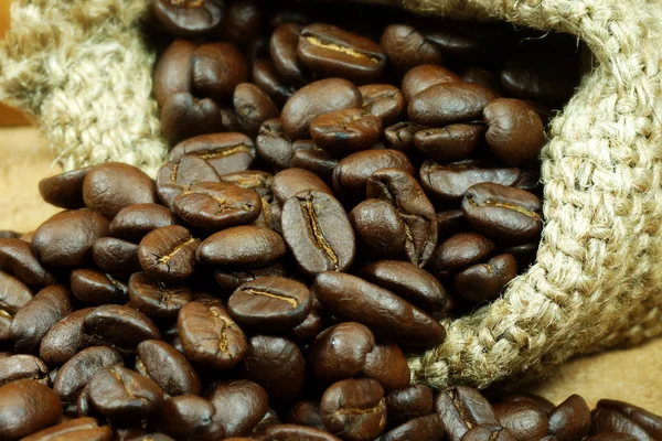 Kavrulmuş kahve çekirdeği.