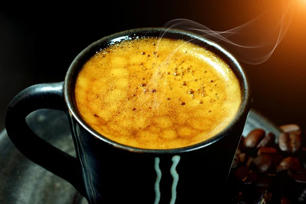 Espressokaffe — Stockfoto