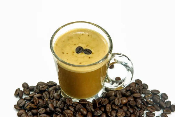 Espressokaffe — Stockfoto
