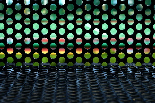 Surface of the sheet metal in the playground. — Stock Photo, Image