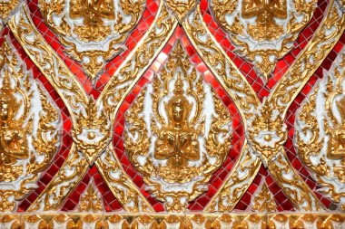 Güzel eski Tay tarzı desen Tay Tapınak