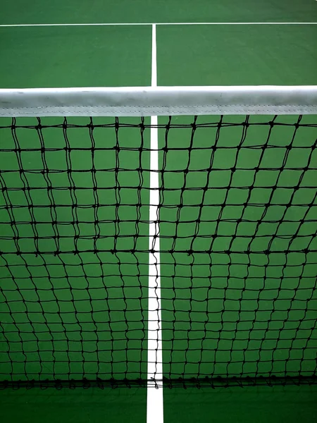 Net van Tennisbaan — Stockfoto