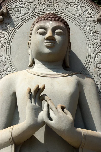 Sandsten buddha — Stockfoto