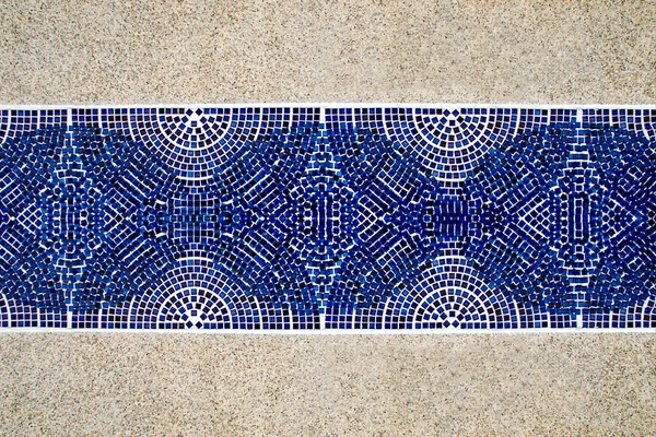 Mosaico azul —  Fotos de Stock