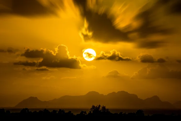 Cielo del atardecer —  Fotos de Stock