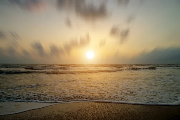 Puesta de sol y playa —  Fotos de Stock