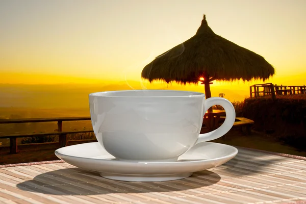 Morgonkaffe — Stockfoto