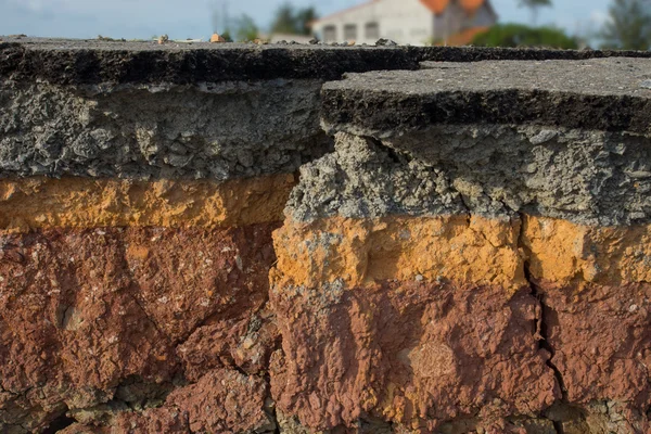 Die Eindämmung der Erosion durch Stürme. — Stockfoto