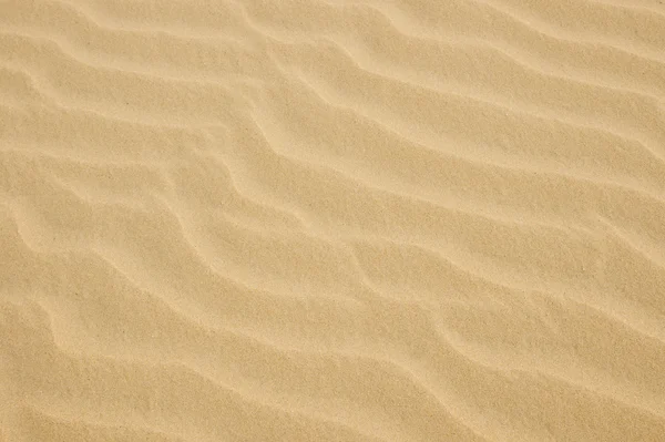 Gros plan de sable jaune sur une plage en été — Photo