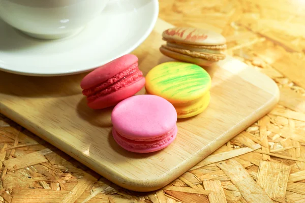 Kleurrijke macarons — Stockfoto