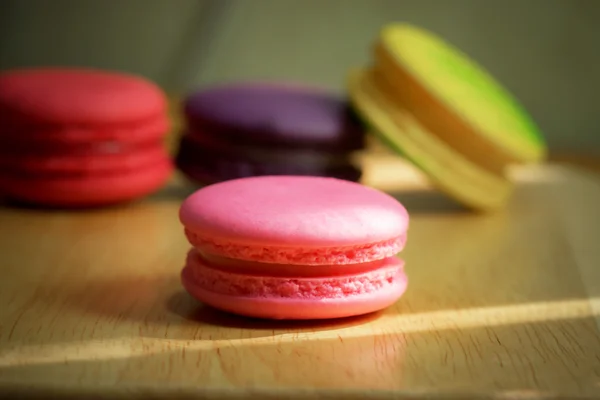 Pink macarons — Stock Photo, Image