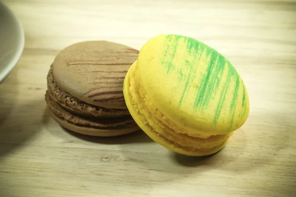 Barevné macarons — Stock fotografie