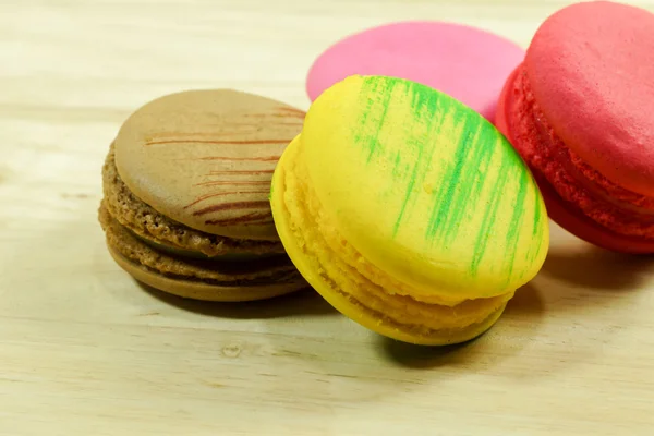 Kleurrijke macarons — Stockfoto