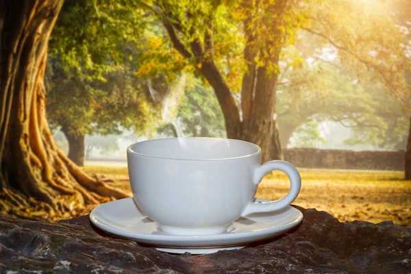 Morgonkaffe — Stockfoto