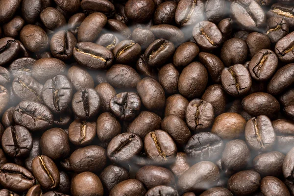 Hot coffee beans roasted. — Stock Photo, Image