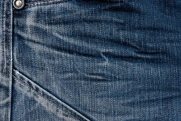 Close-up van oude jeans. — Stockfoto