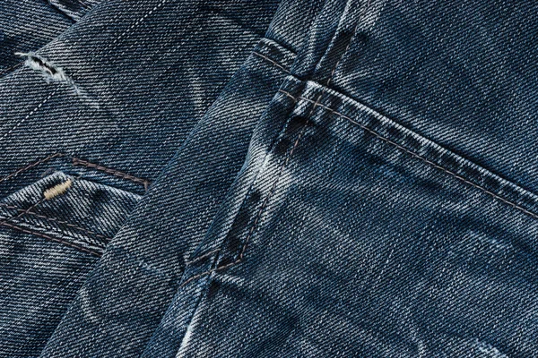 Old jeans background — Stock Photo, Image