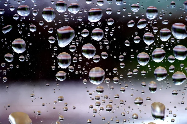 Gotas de água no fundo — Fotografia de Stock