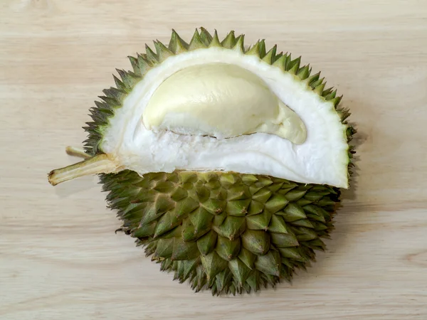 Primer plano de durian pelado —  Fotos de Stock