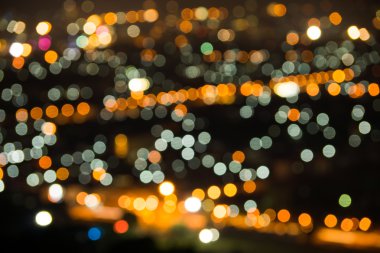 Soyut dairesel bokeh arkaplanı