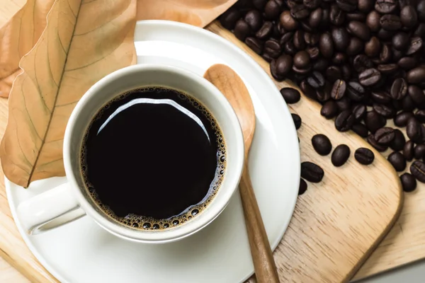 Black coffee — Stock Photo, Image