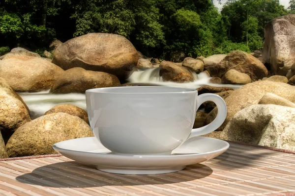 Morgonkaffe — Stockfoto