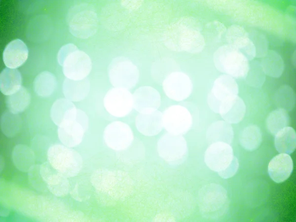 Abstract circular bokeh on green background. — Stock Photo, Image