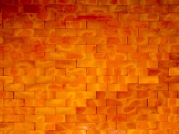 Background of orange brick wall. — Stock Photo, Image