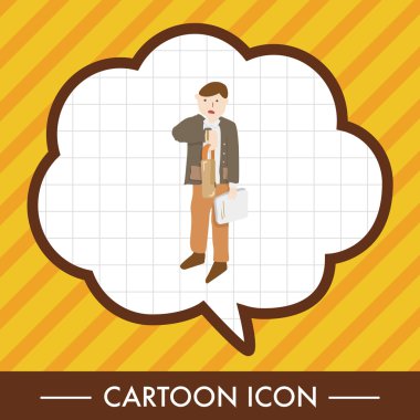 Ofis çalışanları Tema öğeleri 