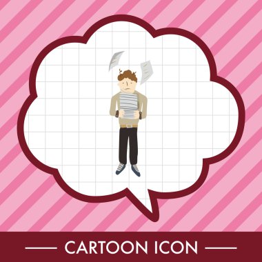 Ofis çalışanları Tema öğeleri 