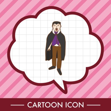 tuhaf canavar Tema öğeleri vektör, eps