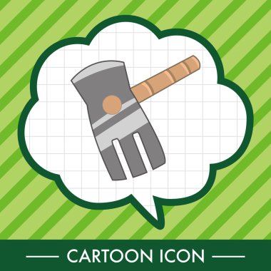 Bahçe küreği Tema öğeleri