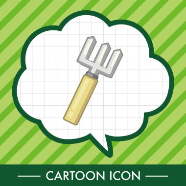 Bahçe küreği Tema öğeleri