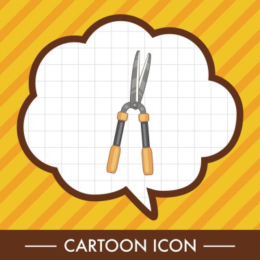 Bahçe makası Tema öğeleri