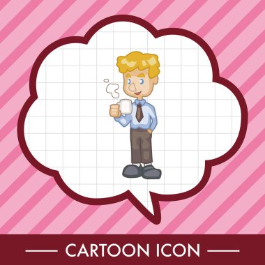 Ofis çalışanları Tema öğeleri 