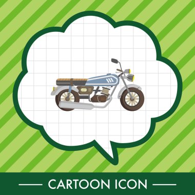 ulaşım motor Tema öğeleri vektör, eps