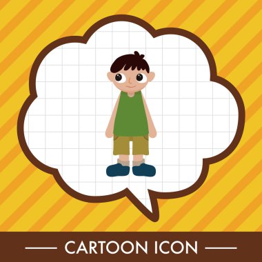 Aile çocuk karakter Tema öğeleri