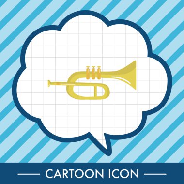 enstrüman trompet çizgi film Tema öğeleri